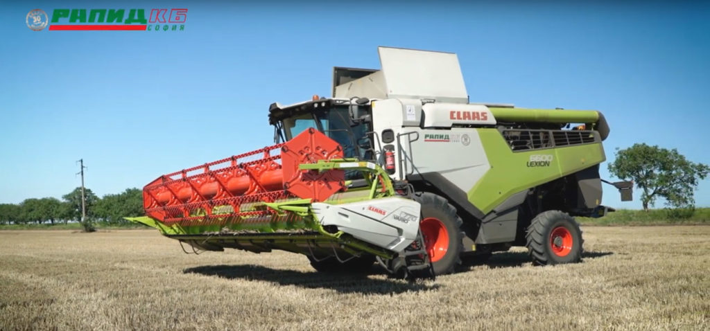 Новият комбайн CLAAS LEXION 6600 – по-производителен от всякога