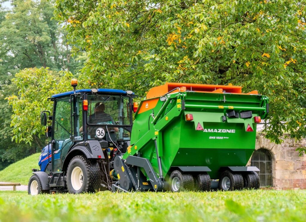 AMAZONE залага на зелено и оранжево за силна идентичност на бранда