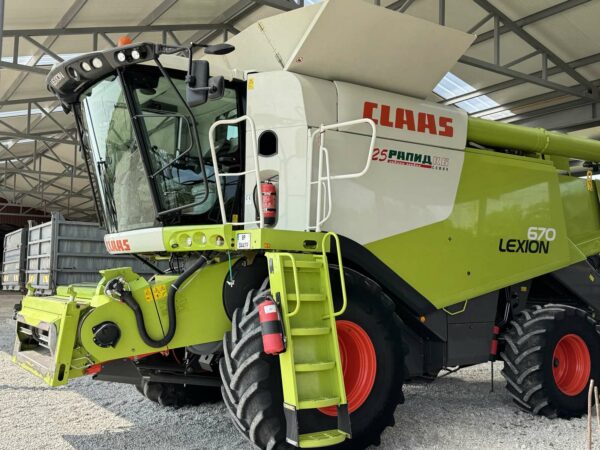 Зърнокомбайн марка CLAAS модел LEXION 670 - Image 7