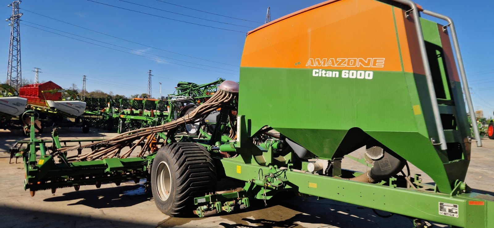 Сеялка марка Amazone модел Citan 6000 - Image 5