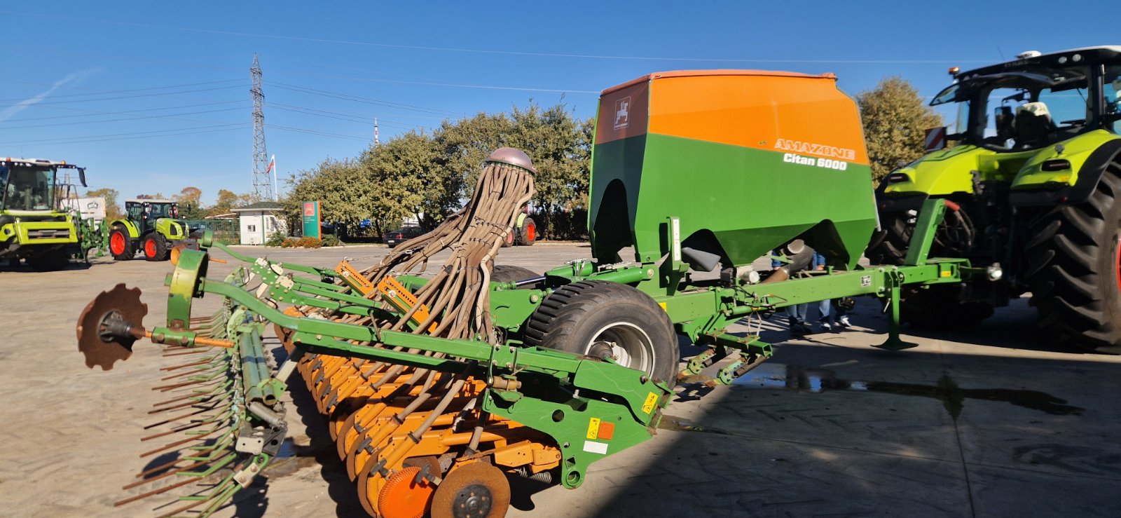 Сеялка марка Amazone модел Citan 6000