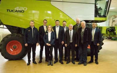 Презентация на техника CLAAS в Русенски университет (10 март 2020 г.)